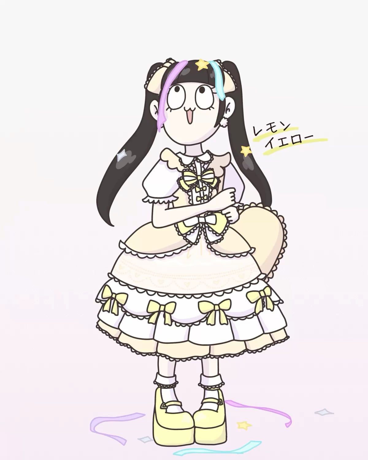 フワさま レモンイエロー